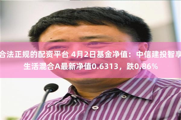 合法正规的配资平台 4月2日基金净值：中信建投智享生活混合A最新净值0.6313，跌0.86%