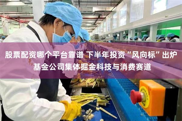 股票配资哪个平台靠谱 下半年投资“风向标”出炉 基金公司集体掘金科技与消费赛道