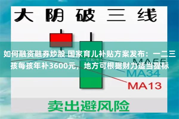 如何融资融券炒股 国家育儿补贴方案发布：一二三孩每孩年补3600元，地方可根据财力适当提标