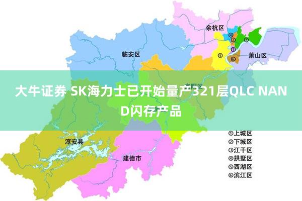 大牛证券 SK海力士已开始量产321层QLC NAND闪存产品