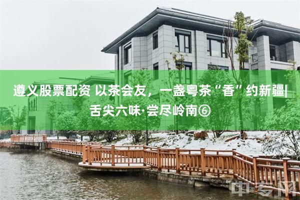 遵义股票配资 以茶会友，一盏粤茶“香”约新疆|舌尖六味·尝尽岭南⑥