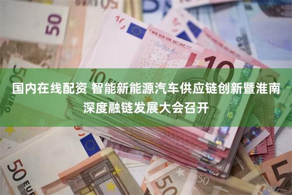 国内在线配资 智能新能源汽车供应链创新暨淮南深度融链发展大会召开