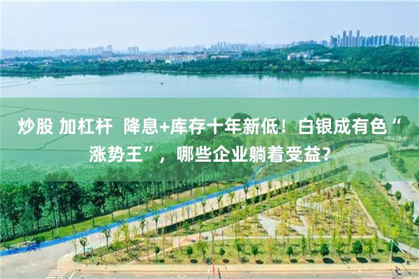 炒股 加杠杆  降息+库存十年新低！白银成有色“涨势王”，哪些企业躺着受益？