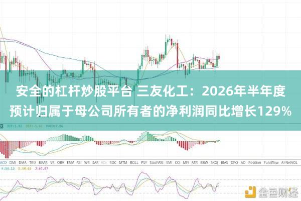 安全的杠杆炒股平台 三友化工：2026年半年度预计归属于母公司所有者的净利润同比增长129%