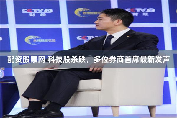 配资股票网 科技股杀跌，多位券商首席最新发声