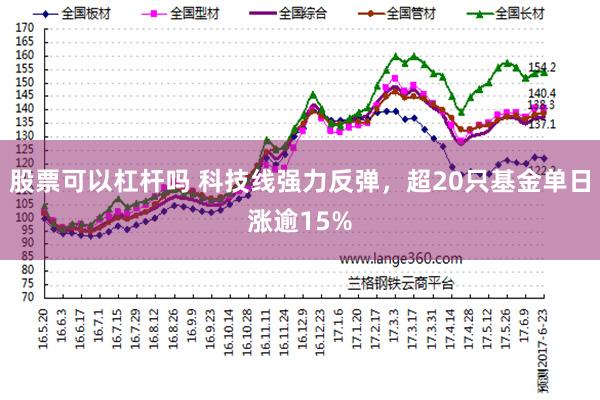 股票可以杠杆吗 科技线强力反弹，超20只基金单日涨逾15%