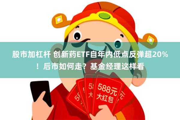 股市加杠杆 创新药ETF自年内低点反弹超20%！后市如何走？基金经理这样看