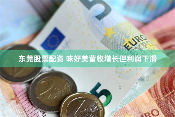东莞股票配资 味好美营收增长但利润下滑